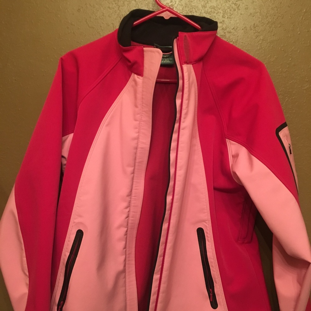 Pink LL Bean Winter Coat